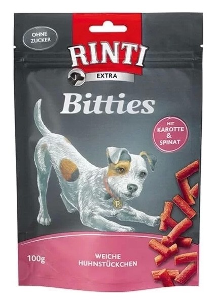 Extra Bitties Havuç ve Ispanaklı Köpek Ödül Maması 100 gr