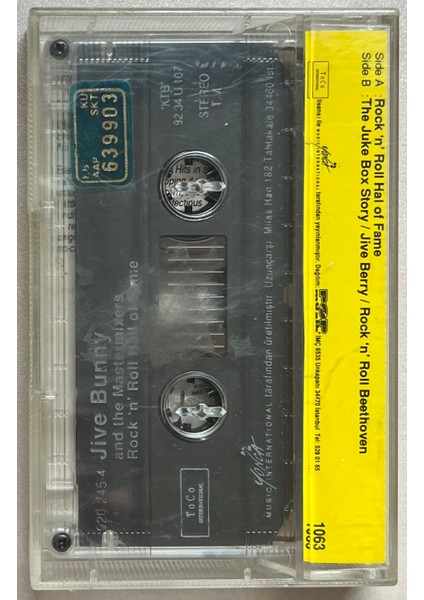 Jive Bunny And The Mastermixers Rock'n Roll Hall of Fame Kaset