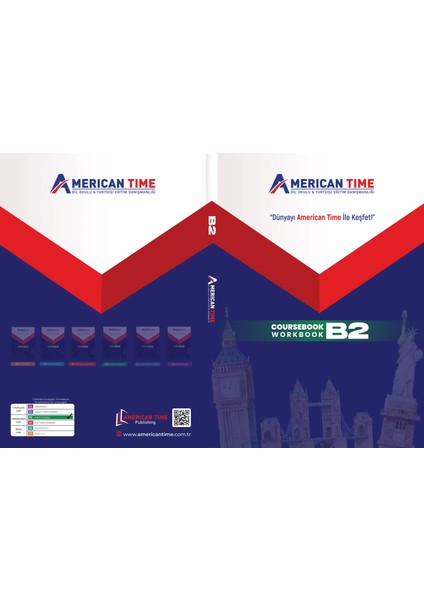 American Time B2 İngilizce Ders ve Çalışma Kitabı