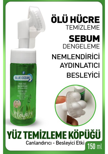 Aloe Vera Yüz Temizleme Köpüğü