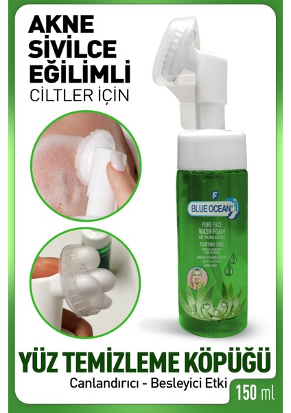 Aloe Vera Yüz Temizleme Köpüğü