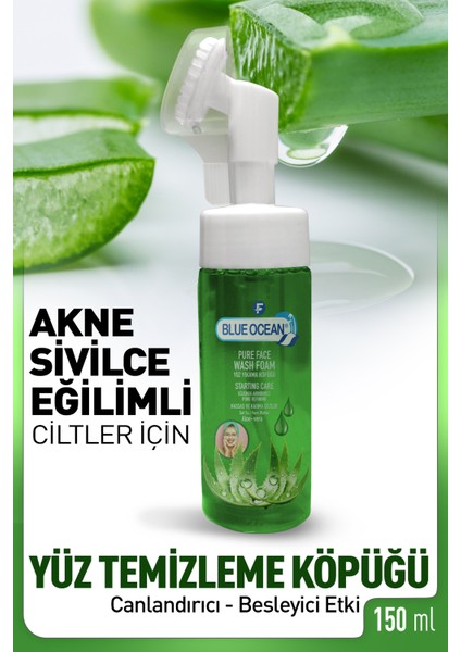Aloe Vera Yüz Temizleme Köpüğü