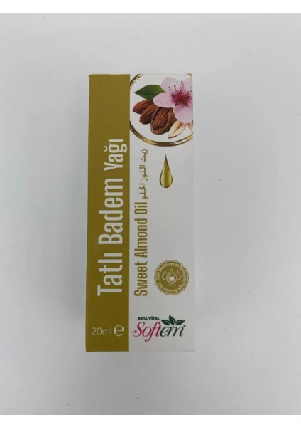 Tatlı Badem Yağı 20 ml