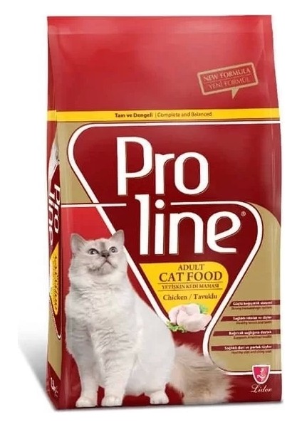 Proline Adult Tavuklu Yetişkin Kedi Maması 1.2 kg