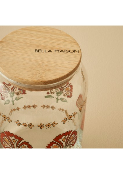 Bella Maison Indian Blossom Bambu Kapaklı Kavanoz Kiremit 970 Cc