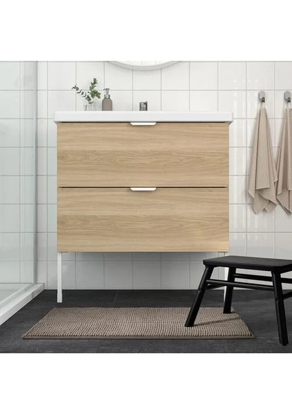 Toftbo Banyo Paspası Koyu Bej 50X80 cm fırsatları