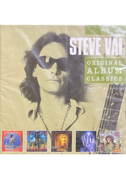 Steve Vai 5 Cdlik Box Set Açılmamış Jelatininde CD