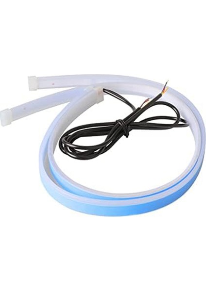 LED Işık Çubuğu, Kamyon Için Beyaz Dönüş Sinyali Sarı Işık, 24IN, 2pcs (Yurt Dışından)
