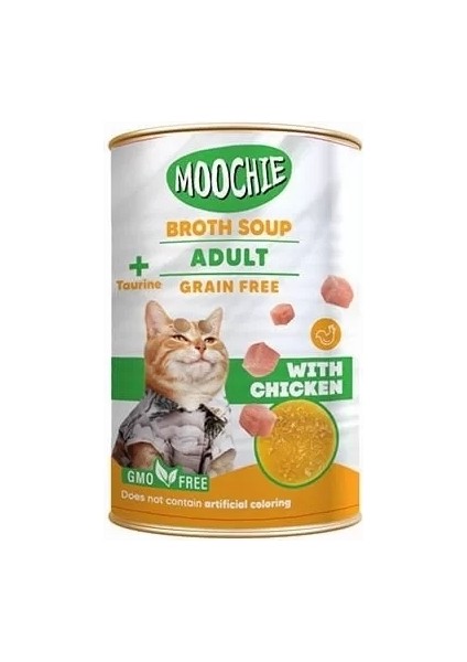 Et Suyu Içerisinde Tavuklu Çorba Yetişkin Kedi Ödülü 135 ml