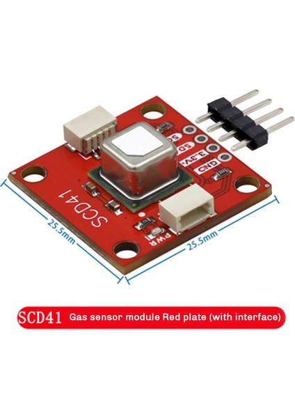 SCD41 Gaz Sensörü Modülü Co2 Karbondioksit Sıcaklığını B Algılar (Yurt Dışından)