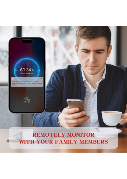 Wifi Akıllı Karbon Monoksit Alarmı, Tuya ile Wifi Co Gaz Dedektörü (Yurt Dışından) fiyatları