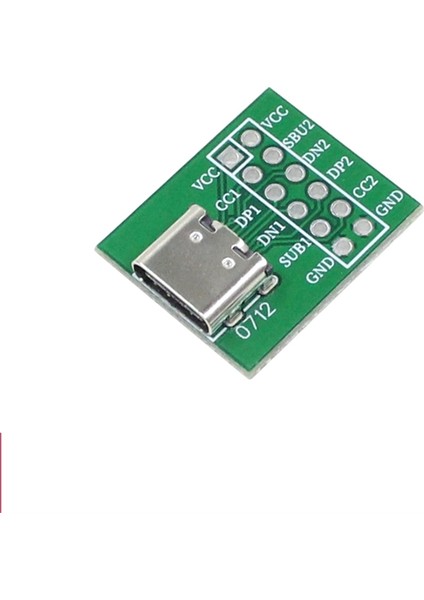 Type-C USB Transfer Pin Test Kartı Type-C Dişi Adaptör Kartı Modülü (Yurt Dışından)
