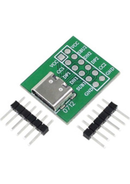 Type-C USB Transfer Pin Test Kartı Type-C Dişi Adaptör Kartı Modülü (Yurt Dışından)