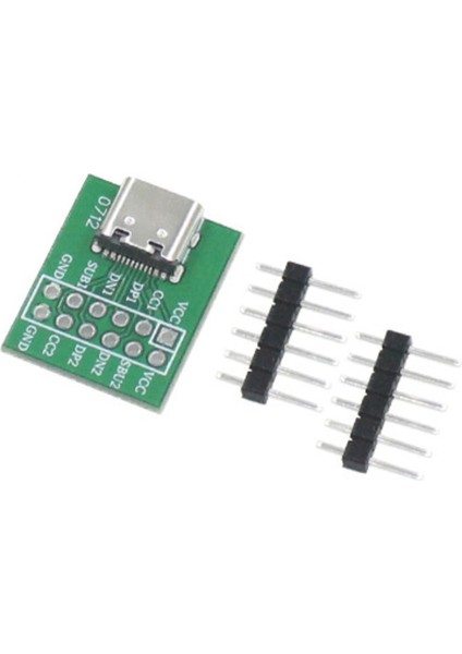 Type-C USB Transfer Pin Test Kartı Type-C Dişi Adaptör Kartı Modülü (Yurt Dışından)