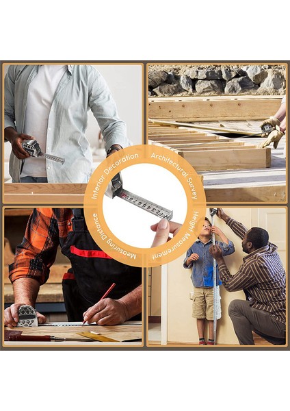 Ölçüm Bandı, 7.5m 25MM Geri Çekilebilir Boş Ölçüm Bandı (Yurt Dışından) fırsatları