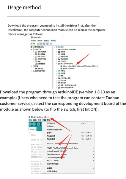 ESP32 Toprak Sıcaklığı ve Nem Modülü 18650 Pil Tutucu ile (Yurt Dışından)