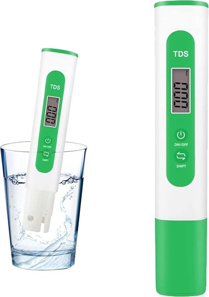 Tds Metre Dijital Su Kalitesi Test Cihazı, 0-999 Ppm Ölçüm Aralığı (Yurt Dışından)