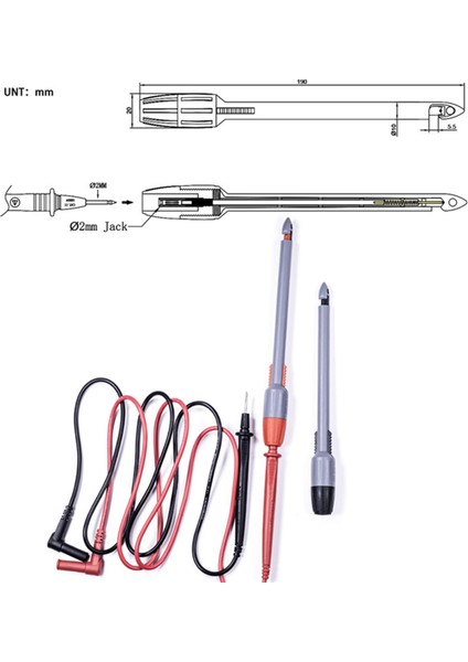 Yalıtım Delme Klips Seti, Muz Fiş Bağlantıları, 2mm (Yurt Dışından)