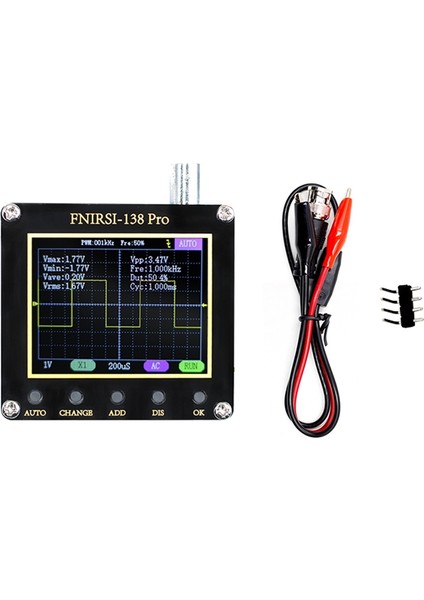138 Pro El Tipi Dijital Osiloskop 2.5msa/s 200KHZ, Tip B (Yurt Dışından)