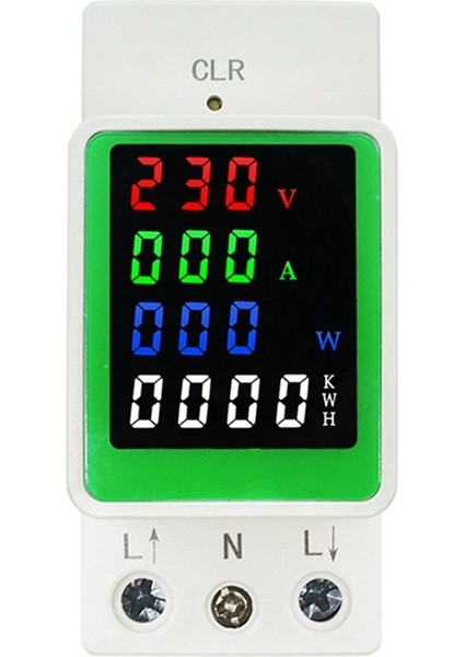 6'sı 1 Arada AC160-275V Voltaj Akım Kwh Elektrik Enerjisi Monitör Metre (Yurt Dışından)