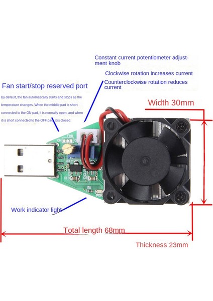 USB Pil Kapasitesi Test Cihazı Direnç Şarj Test Cihazı (Yurt Dışından) indirimleri