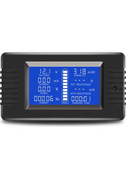 0-200V 10A Voltmetre Ampermetre Dijital Akü Test Cihazı Metre Monitör (Yurt Dışından)