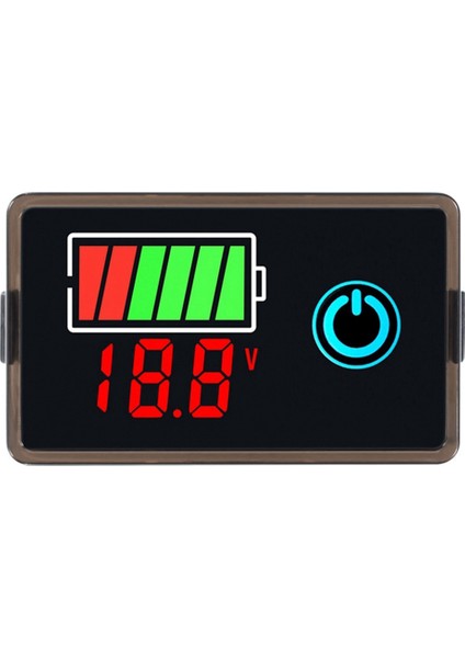 Dc 8-100V Dijital Voltaj Güç Göstergesi B (Yurt Dışından)