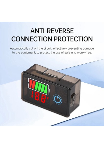 Dc 8-100V Dijital Voltaj Güç Göstergesi B (Yurt Dışından) indirimleri