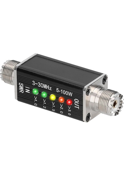 LED Swr Metre 3-30MHZ Frekans Kısa Dalga Duran Dalga Göstergesi (Yurt Dışından)
