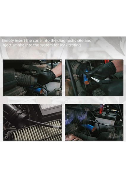 Duman Konisi Kaçak Dedektörü Egzoz Hava Giriş Kanalı Adaptörü (Yurt Dışından) fırsatları