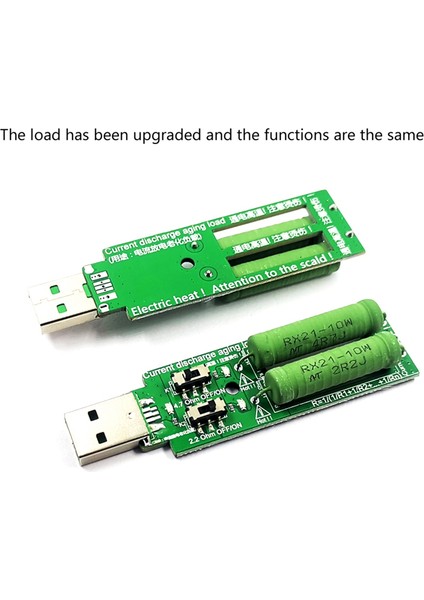 USB Test Cihazı Dc Dijital Voltmetre Ampermetre Dedektörü Şeffaf (Yurt Dışından)