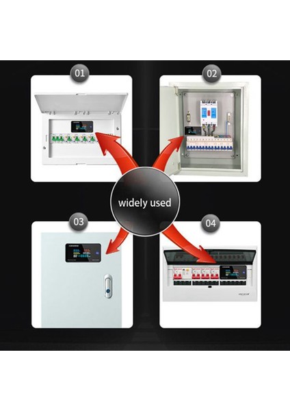 Ac 50-300V Voltmetre Ampermetre Kws Güç Enerji Ölçer LED Dijital (Yurt Dışından)