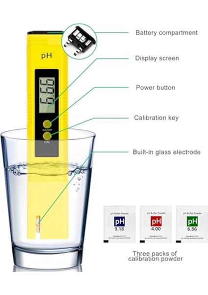 Ph ve Tds Ölçer Kombosu, Dijital Ph Su Test Cihazı (Yurt Dışından) fiyatları