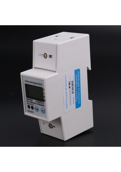 220V 5-80A Voltaj Akım Göstergeli Tek Elektrik Enerjisi Ölçer (Yurt Dışından) modelleri