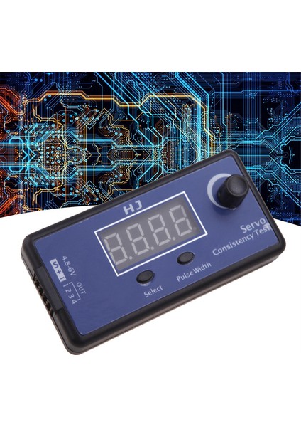 1-4 Dijital Servo Test Cihazı Servo Test Cihazı Esc Tutarlılık Test Cihazı (Yurt Dışından)