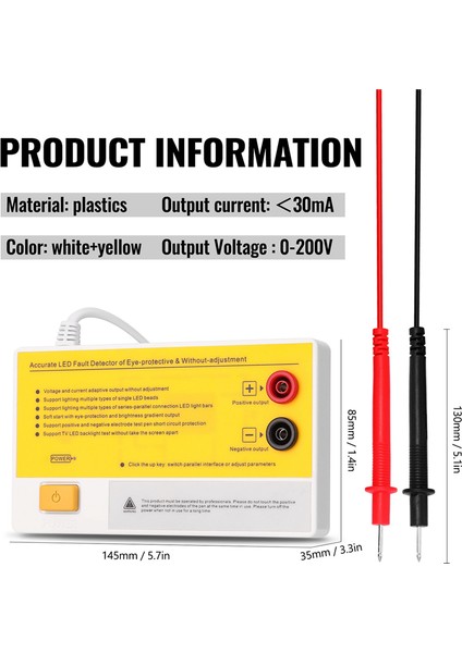 Akıllı LED Tv Arka Işık Test Cihazı LED Lamba Test Cihazı Ab Fişi (Yurt Dışından) fırsatları