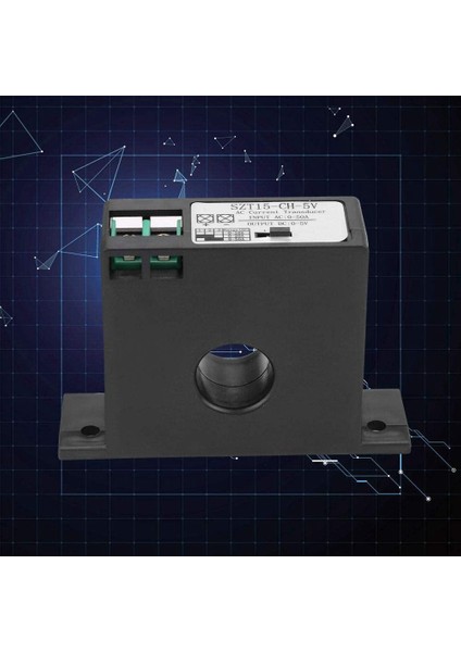 Ac Akım Transdüseri Verici Sensörü Ac 0-50A Ila Dc 0-5V (Yurt Dışından)