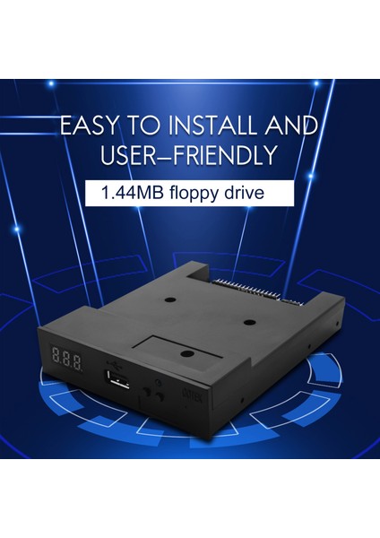 SFR1M44-U100K Siyah 3.5 Inç 1.44MB USB SSD Disk Sürücüsü (Yurt Dışından)