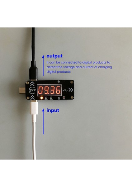 USB Şarj Tetikleyici Şarj Cihazı Voltmetre Ampermetre Pd Şarj Cihazı Için (Yurt Dışından)