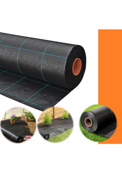 150 cm x 1 Metre Taban Örtüsü, Sera Taban Örtüsü, Zemin Örtüsü, Yabancı Ot Örtüsü