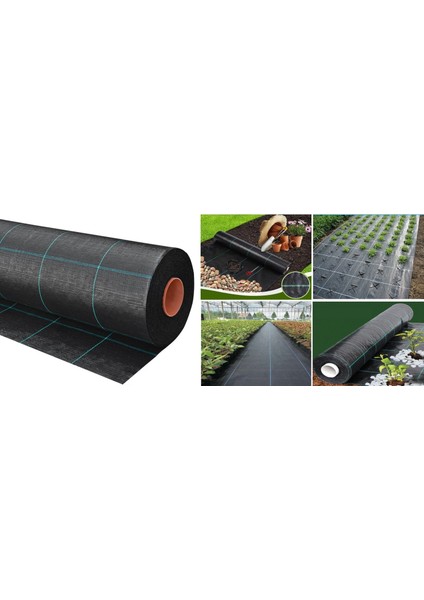150 cm x 1 Metre Taban Örtüsü, Sera Taban Örtüsü, Zemin Örtüsü, Yabancı Ot Örtüsü