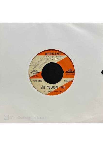 Berkant – Ah Bekarlık Ah Sultanlık 45'lik Plak