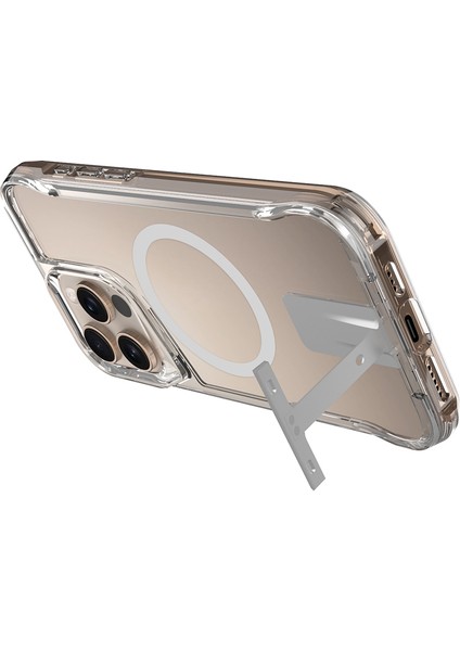 Apple iPhone 16 Pro Max Uyumlu Magsafe Şarj Özellikli T-Max Standlı Kapak