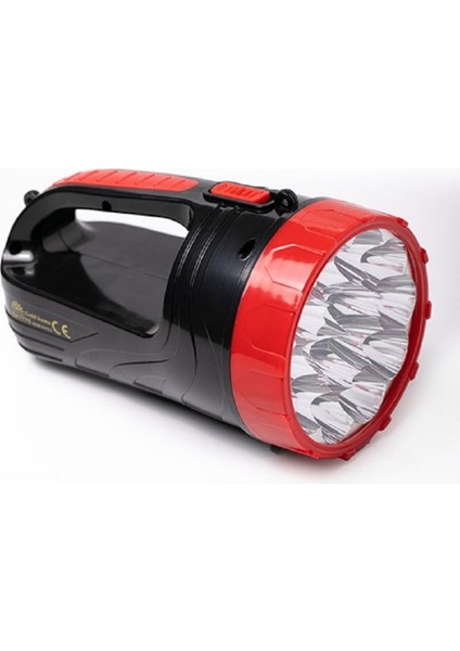 Gold Kama Uzun Mesafeli 15 Ledli Şarjlı El Feneri GK7775 - Kamp, Avcı, Balıkçı Feneri, Çadır Lambası