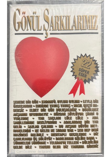 Gönül Şarkılarımız Açılmamış Jelatininde Kaset