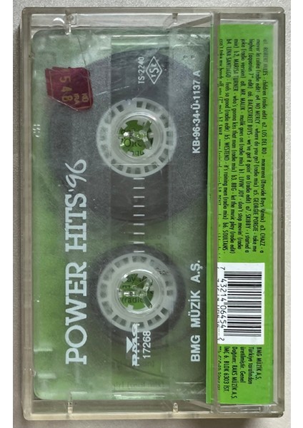 Power Hits 96 Kaset