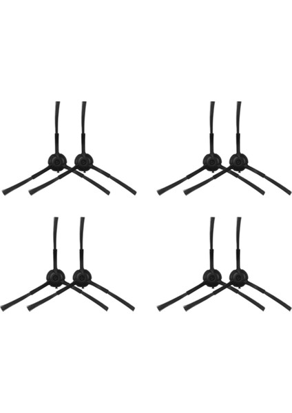 8 Adet Yan Fırça Kitleri Xıebro HR1010 Süpürme Robotlu Süpürge Yedek Yedek Parça (Yurt Dışından)