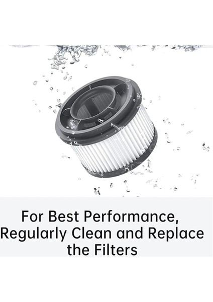 Dreame T10 /T20/T20 PRO/T30/T30 NEO/R10/R10 PRO/R20/XIAOMI G9/G10 Parçaları Için 4 Adet Yıkanabilir Ön Hepa Filtresi (Yurt Dışından) modelleri