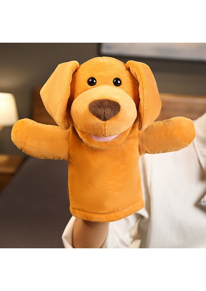 Peluş Bebek El Kuklası Ebeveyn-Çocuk Oyunu Dinozor Tyrannosaurus Rex Balina Timsah Eldiven Bebek Bez Bebek (200MM-350MM) (Yurt Dışından)