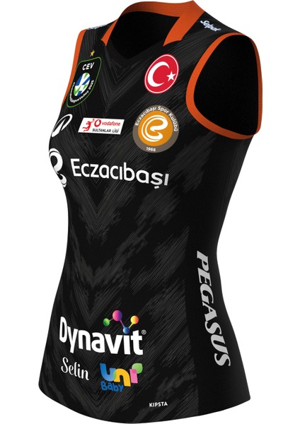 Eczacıbaşı 24/25 Orijinal Resmi Voleybol Forması - Siyah modelleri